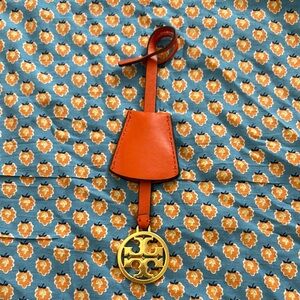 Tory Burch Orange Leather Bag Accessory